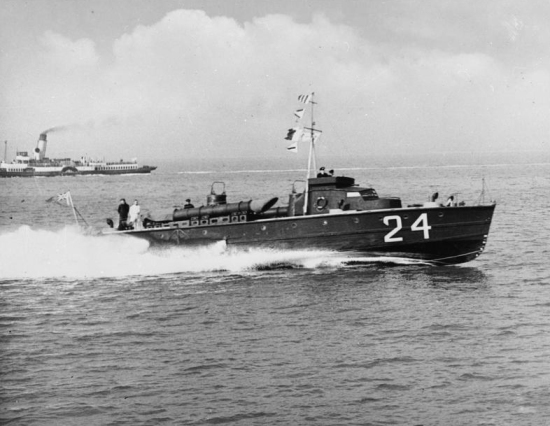 Thornycroft Motor Torpedo Boat MTB 24.